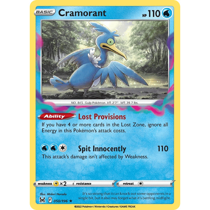 Cramorant - Lost Origin (Rare) [LOR-50] English / Near Mint / Normal