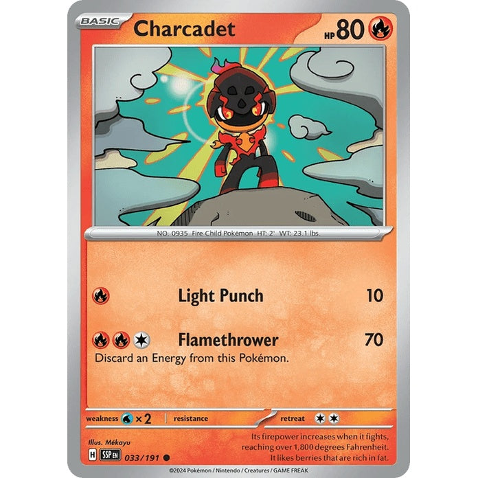 Charcadet - Surging Sparks (Common) [SSP-33] English / Near Mint / Normal