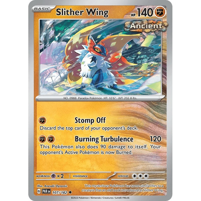 Slither Wing - Paradox Rift (Uncommon) [PAR-107] English / Near Mint / Normal