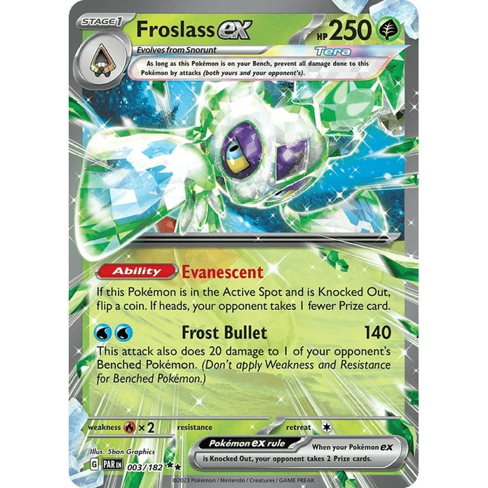Froslass ex - Paradox Rift (Double Rare) [PAR-3] English / Near Mint / Normal