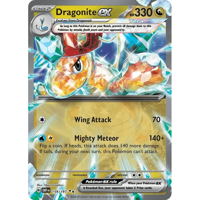 Dragonite ex - Obsidian Flames (Double Rare) [OBF-159] English / Near Mint / Normal