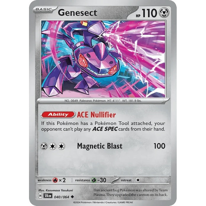 Genesect - Shrouded Fable (Uncommon) [SFA-40] English / Near Mint / Normal
