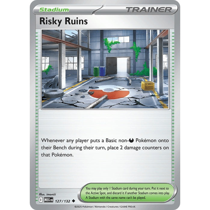 Risky Ruins - Mega Evolution (Uncommon) [MEG-127] English / Near Mint / Normal
