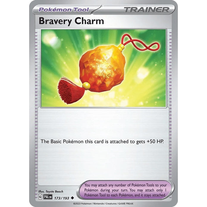Bravery Charm - Paldea Evolved (Uncommon) [PAL-173] English / Near Mint / Normal