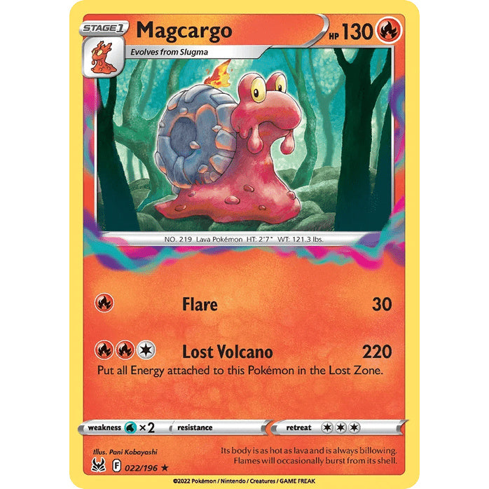 Magcargo - Lost Origin (Rare) [LOR-22] English / Near Mint / Normal