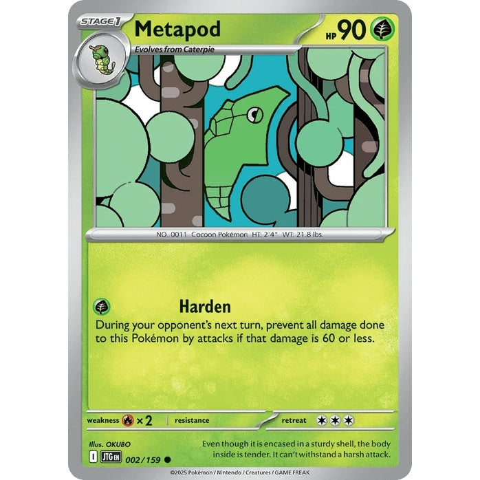 Metapod - Journey Together (Common) [JTG-2] English / Near Mint / Normal
