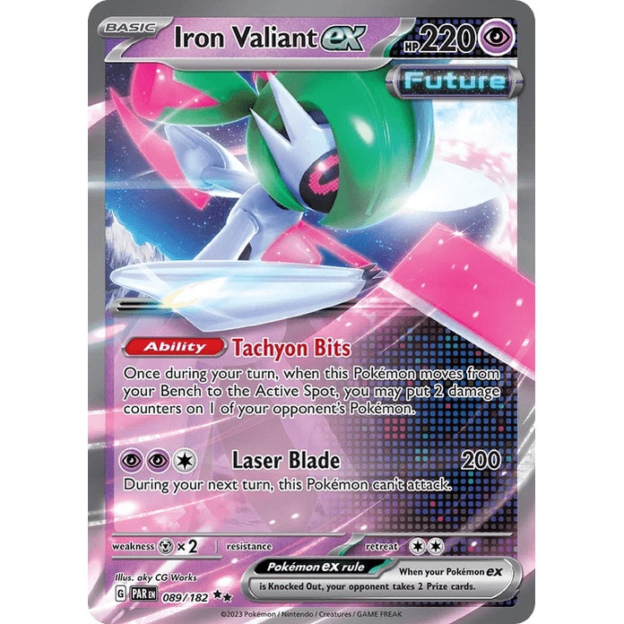 Iron Valiant ex - Paradox Rift (Double Rare) [PAR-89] English / Near Mint / Normal