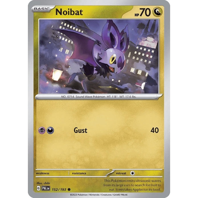 Noibat - Paldea Evolved (Common) [PAL-152] English / Near Mint / Normal