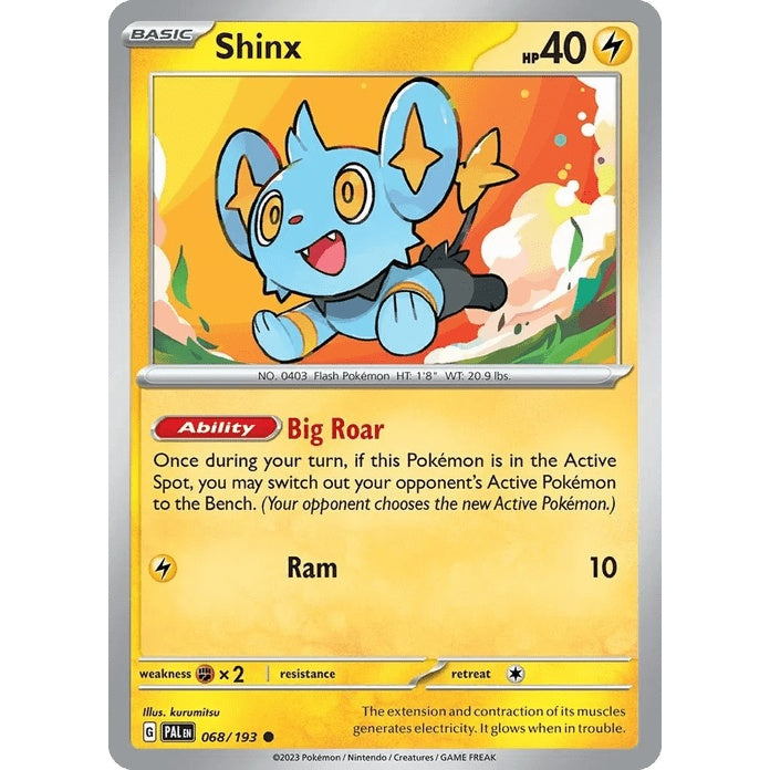 Shinx - Paldea Evolved (Common) [PAL-68] English / Near Mint / Normal