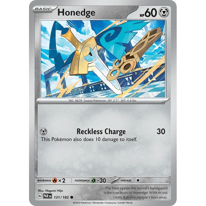 Honedge - Paradox Rift (Common) [PAR-131] English / Near Mint / Normal