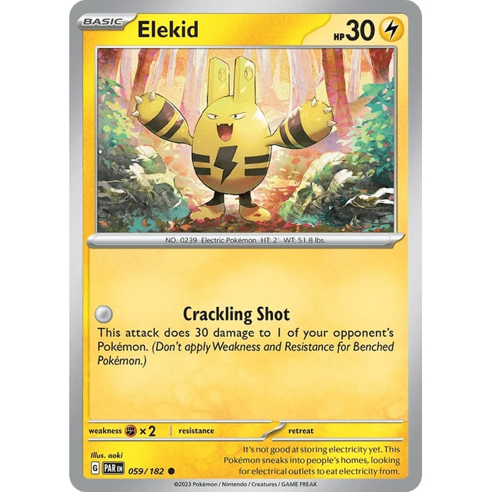 Elekid - Paradox Rift (Common) [PAR-59] English / Near Mint / Normal