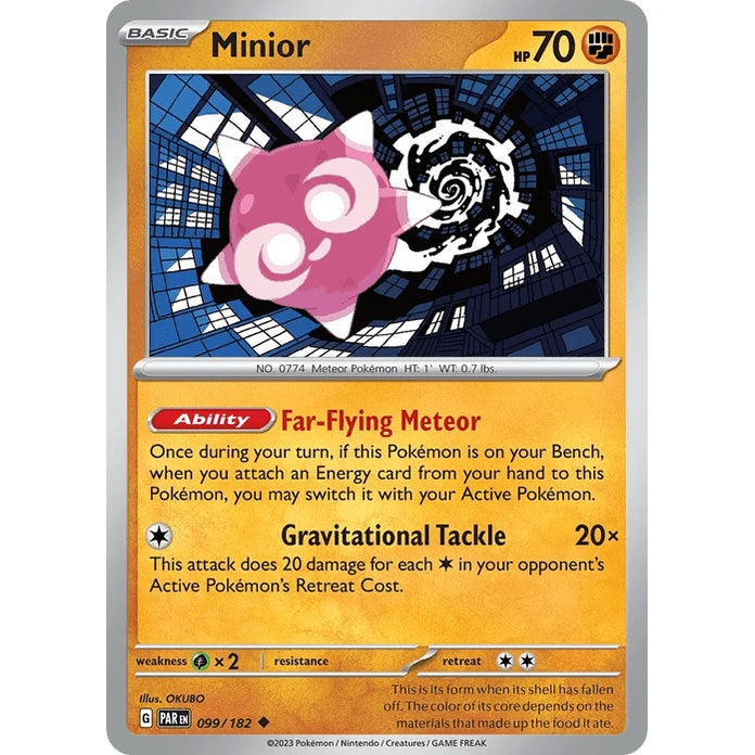 Minior - Paradox Rift (Uncommon) [PAR-99] English / Near Mint / Normal