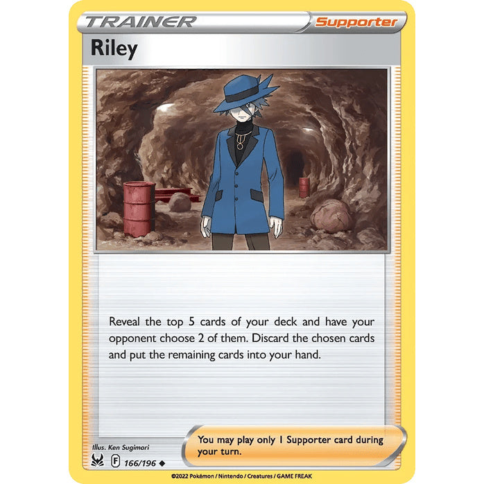 Riley - Lost Origin (Uncommon) [LOR-166] English / Near Mint / Normal