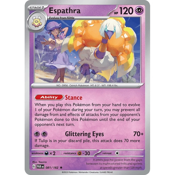 Espathra - Paradox Rift (Rare) [PAR-81] English / Near Mint / Normal