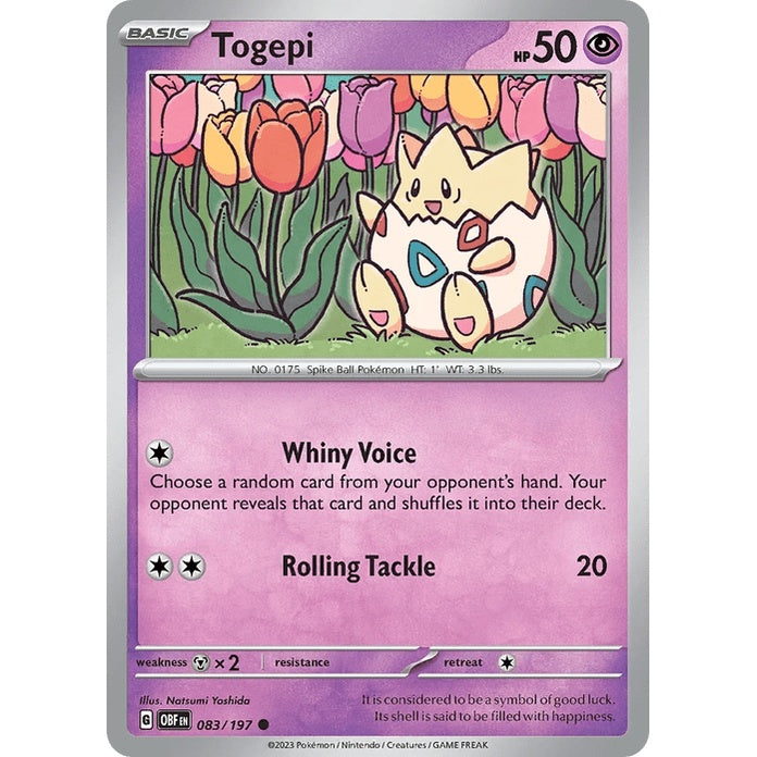 Togepi - Obsidian Flames (Common) [OBF-83] English / Near Mint / Normal