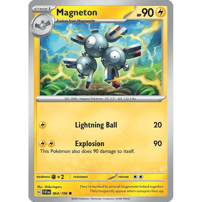 Magneton - Scarlet & Violet (Common) [SVI-64] English / Near Mint / Normal