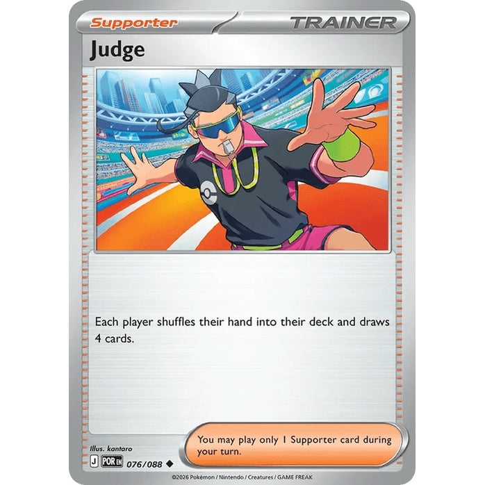 Judge - Perfect Order (Uncommon) [POR-76] English / Near Mint / Normal