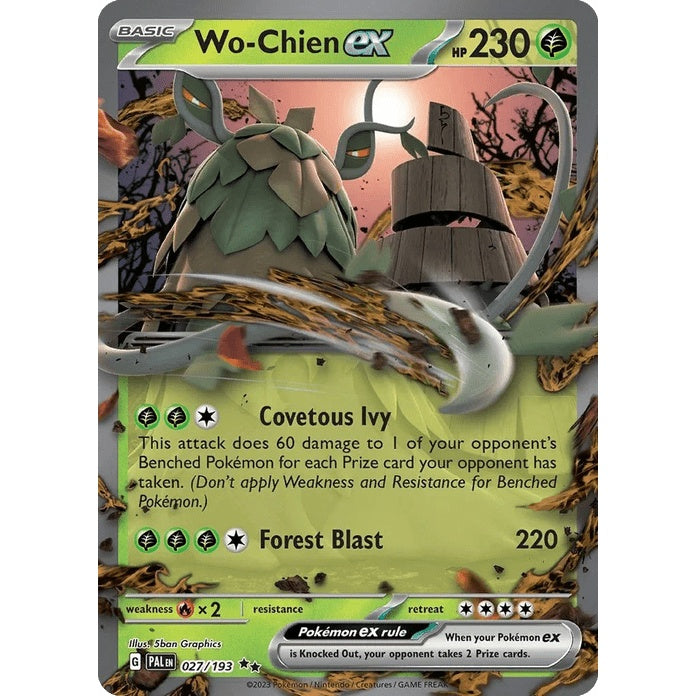 Wo-Chien ex - Paldea Evolved (Double Rare) [PAL-27] English / Near Mint / Normal