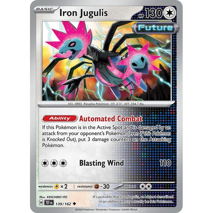 Iron Jugulis - Temporal Forces (Uncommon) [TEF-139] English / Near Mint / Normal