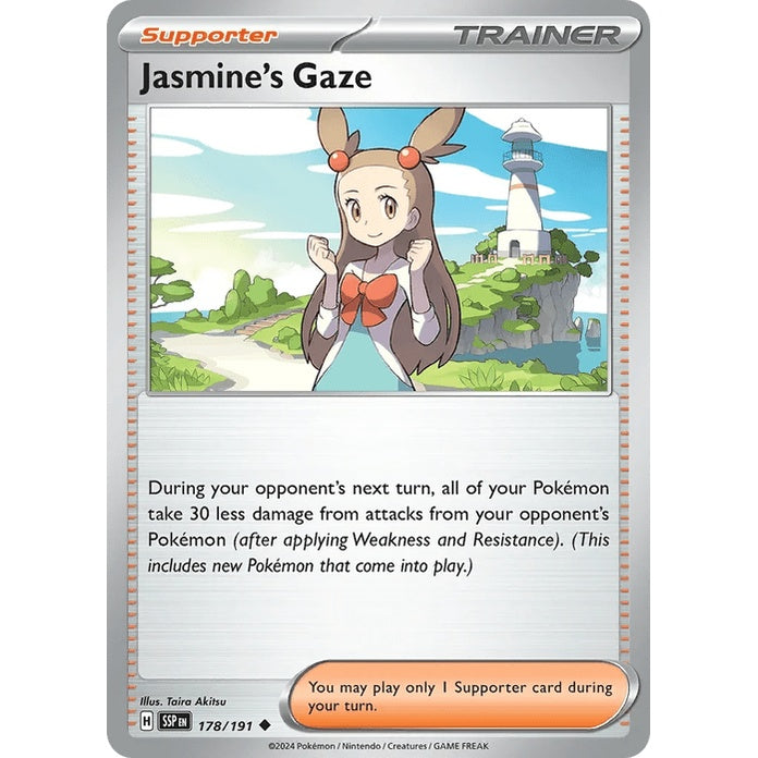 Jasmine's Gaze - Surging Sparks (Uncommon) [SSP-178] English / Near Mint / Normal