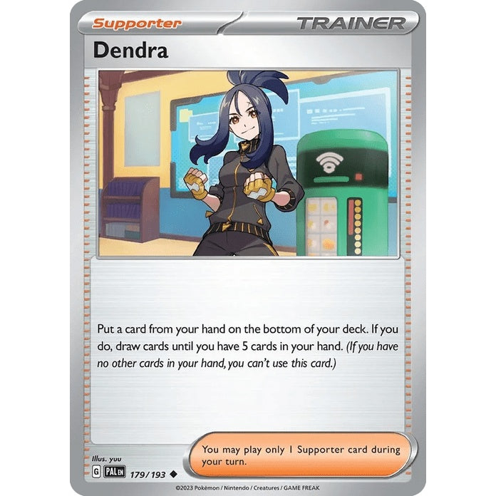 Dendra - Paldea Evolved (Uncommon) [PAL-179] English / Near Mint / Normal