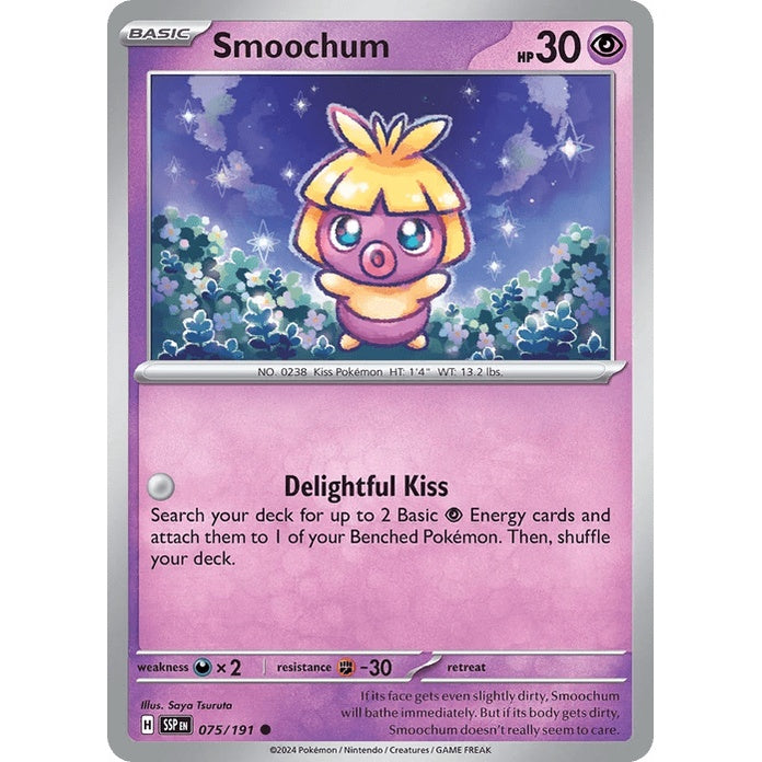 Smoochum - Surging Sparks (Common) [SSP-75] English / Near Mint / Normal