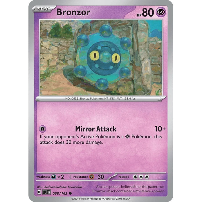 Bronzor - Temporal Forces (Common) [TEF-68] English / Near Mint / Normal