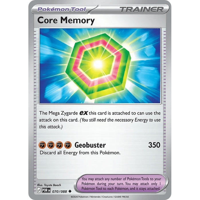 Core Memory - Perfect Order (Uncommon) [POR-70] English / Near Mint / Normal
