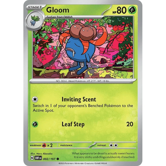 Gloom - Obsidian Flames (Common) [OBF-2] English / Near Mint / Normal