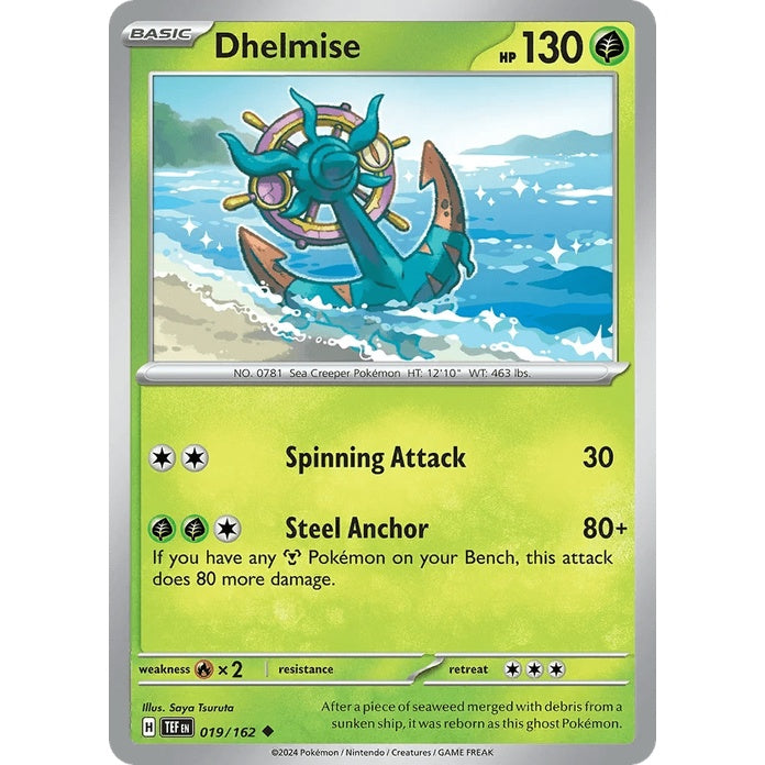 Dhelmise - Temporal Forces (Uncommon) [TEF-19] English / Near Mint / Normal