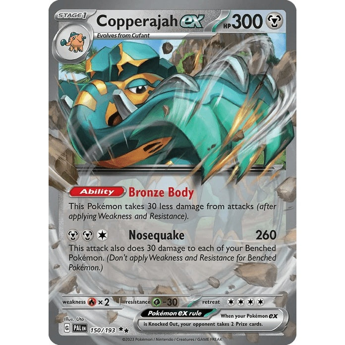 Copperajah ex - Paldea Evolved (Double Rare) [PAL-150] English / Near Mint / Normal