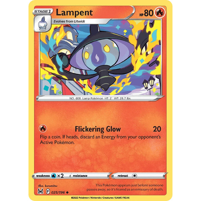 Lampent - Lost Origin (Uncommon) [LOR-25] English / Near Mint / Normal