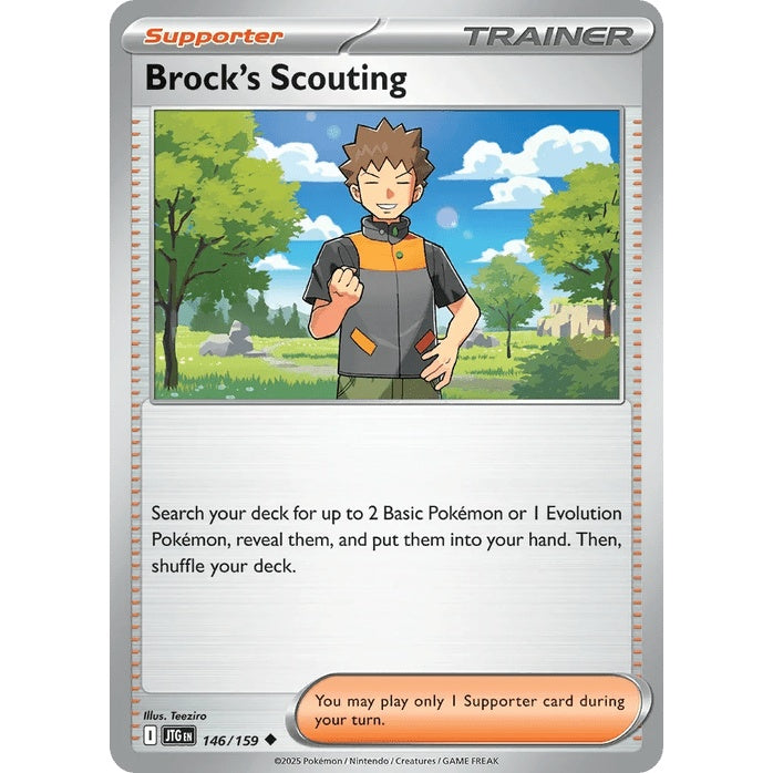 Brock's Scouting - Journey Together (Uncommon) [JTG-146] English / Near Mint / Normal