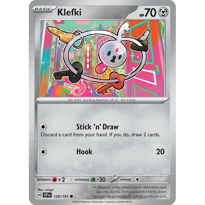 Klefki - Surging Sparks (Common) [SSP-128] English / Near Mint / Normal