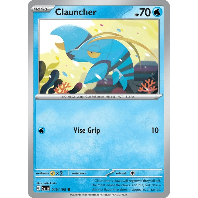 Clauncher - Scarlet & Violet (Common) [SVI-49] English / Near Mint / Normal