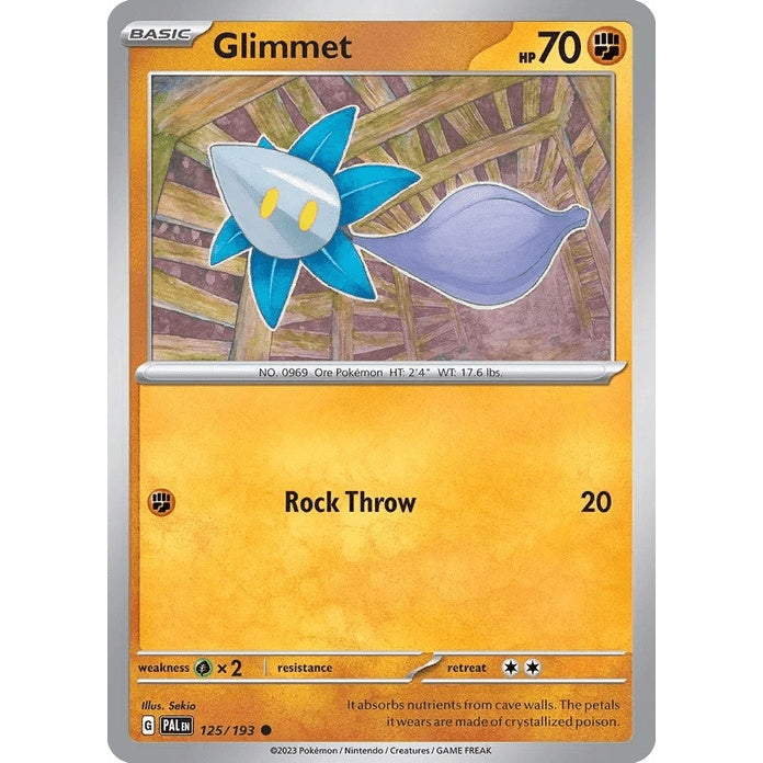 Glimmet - Paldea Evolved (Common) [PAL-125] English / Near Mint / Normal