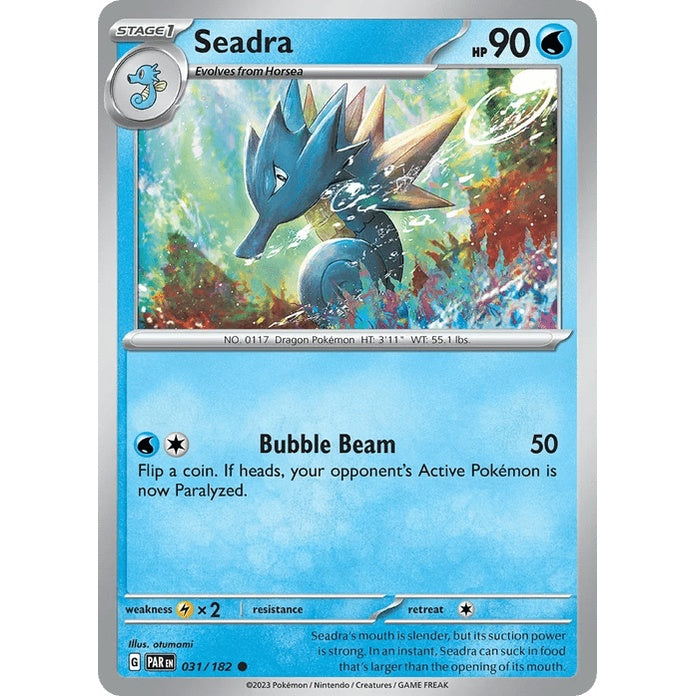 Seadra - Paradox Rift (Common) [PAR-31] English / Near Mint / Normal
