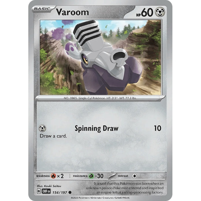 Varoom - Obsidian Flames (Common) [OBF-154] English / Near Mint / Normal