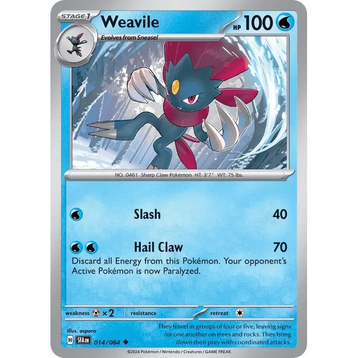 Weavile - Shrouded Fable (Uncommon) [SFA-14] English / Near Mint / Normal