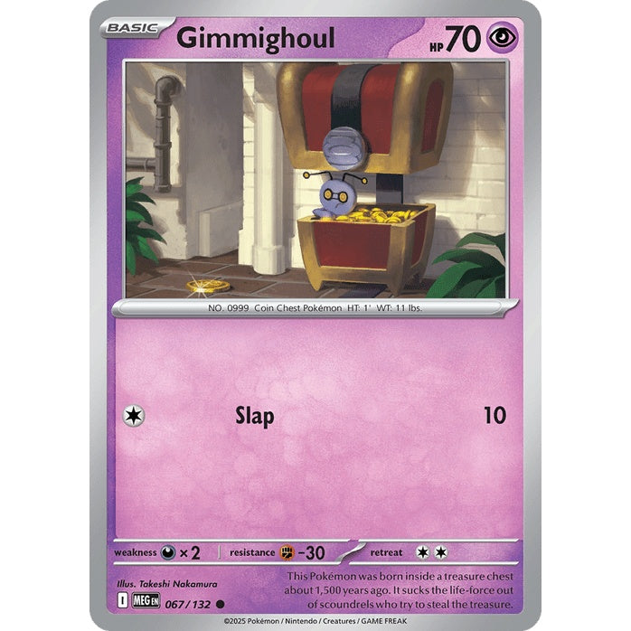 Gimmighoul - Mega Evolution (Common) [MEG-67] English / Near Mint / Normal