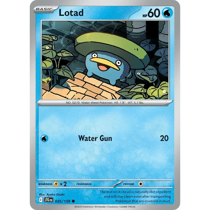 Lotad - Journey Together (Common) [JTG-35] English / Near Mint / Normal