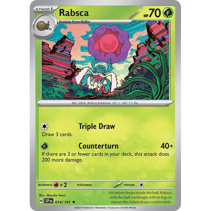Rabsca - Surging Sparks (Rare) [SSP-14] English / Near Mint / Normal