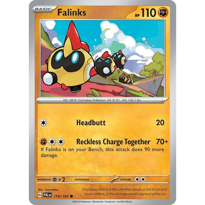 Falinks - Paldea Evolved (Common) [PAL-119] English / Near Mint / Normal