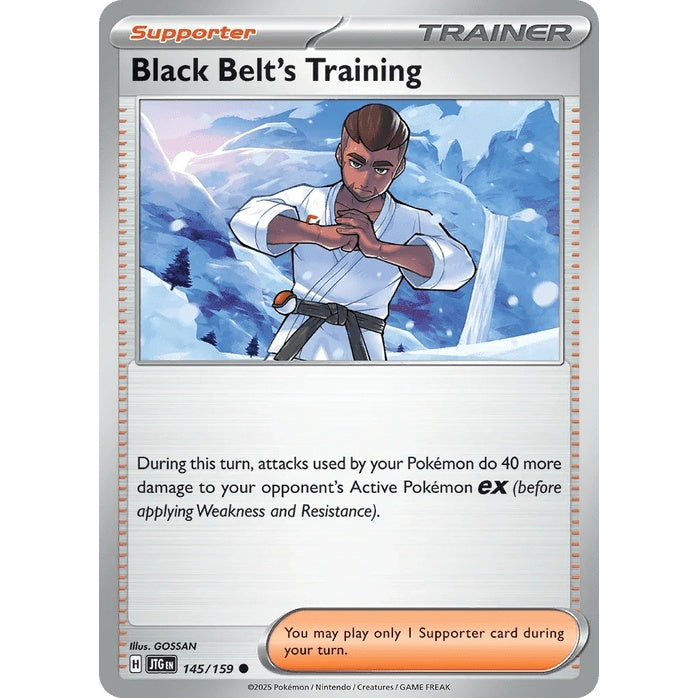 Black Belt's Training - Journey Together (Common) [JTG-145] English / Near Mint / Normal