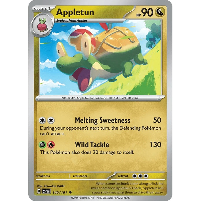 Appletun - Surging Sparks (Uncommon) [SSP-140] English / Near Mint / Normal