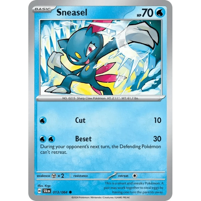 Sneasel - Shrouded Fable (Common) [SFA-13] English / Near Mint / Normal