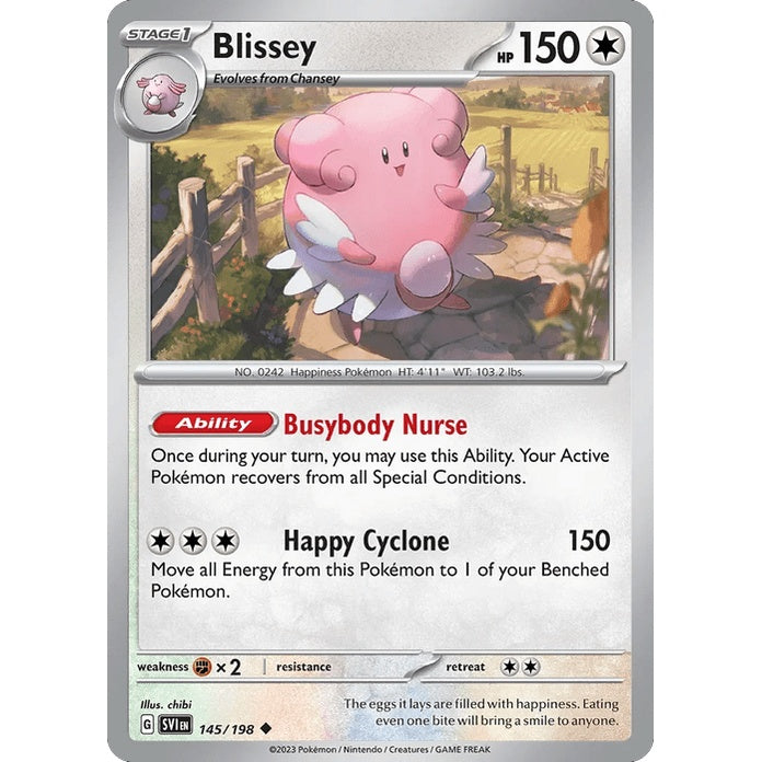Blissey - Scarlet & Violet (Uncommon) [SVI-145] English / Near Mint / Normal