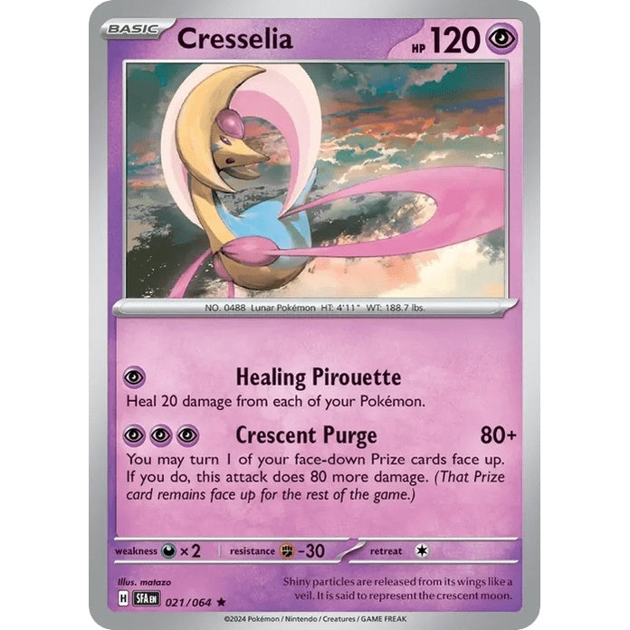 Cresselia - Shrouded Fable (Rare) [SFA-21] English / Near Mint / Normal