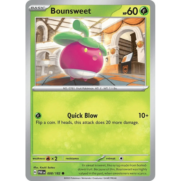 Bounsweet - Paradox Rift (Common) [PAR-8] English / Near Mint / Normal