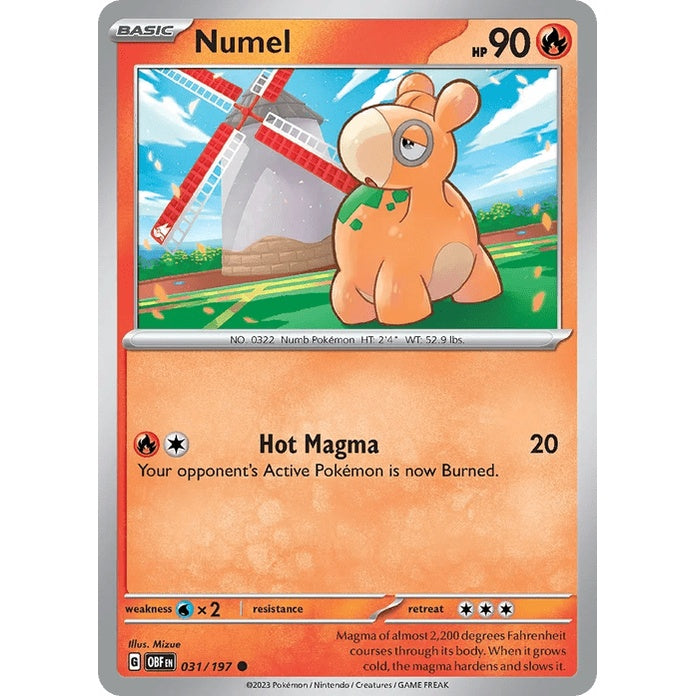 Numel - Obsidian Flames (Common) [OBF-31] English / Near Mint / Normal